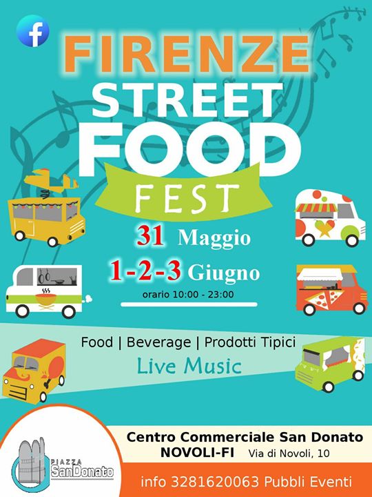 Firenze - Street Food | Mag 31☆1.2.3 Giugno
