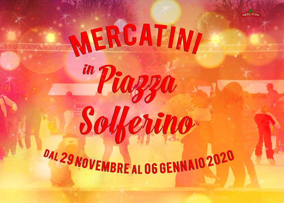 TORINO: Mercatini Natale 2019 Piazza Solferino