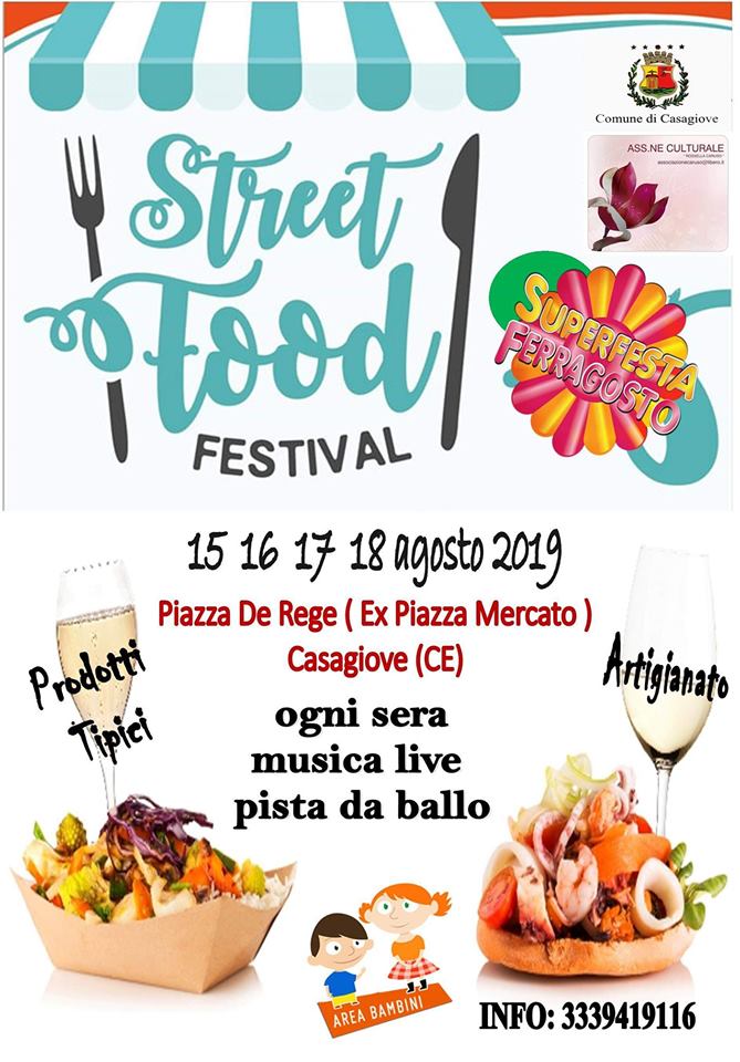 CASAGIOVE (CE): Street Food Festival 2019