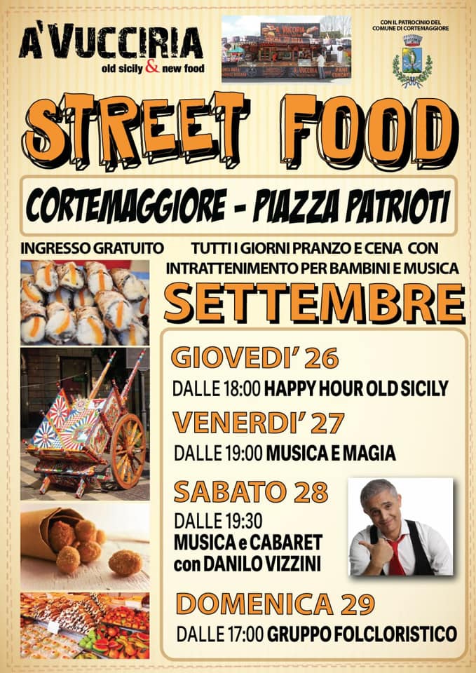 CORTEMAGGIORE (PC): Street food siciliano