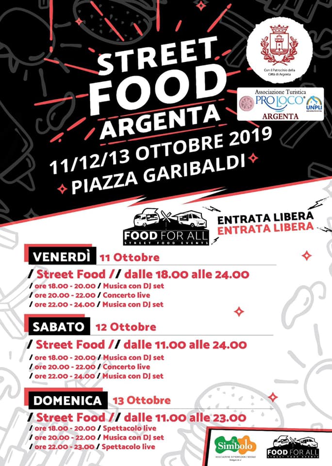 ARGENTA (FE): Street Food Argenta