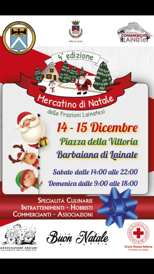 LAINATE (MI): Mercatini di Natale 2019