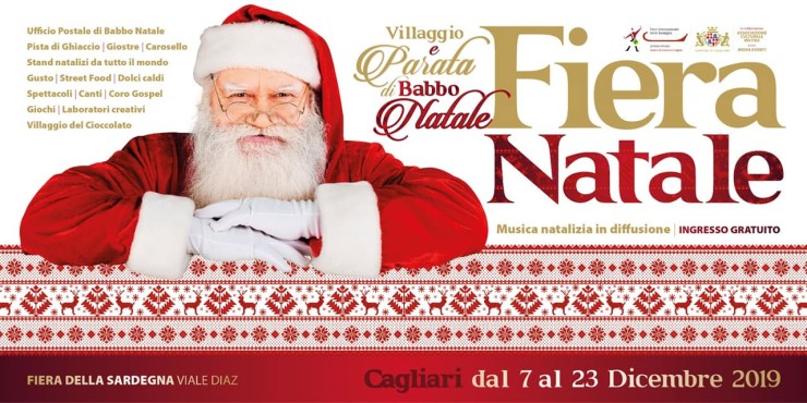 CAGLIARI (CA): Villaggio e parata di Babbo Natale 2019