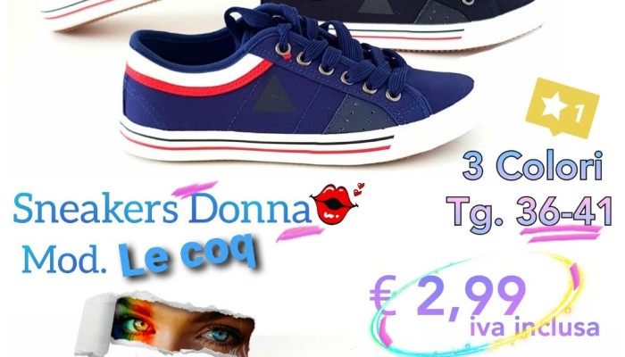 Sneakers Donna Mod. Le Coq (5)