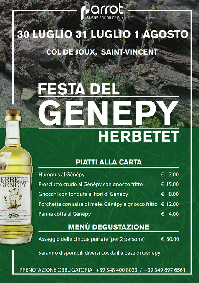 SAINT VINCENT (AO) - Festa del Genepy Herbetet 2021