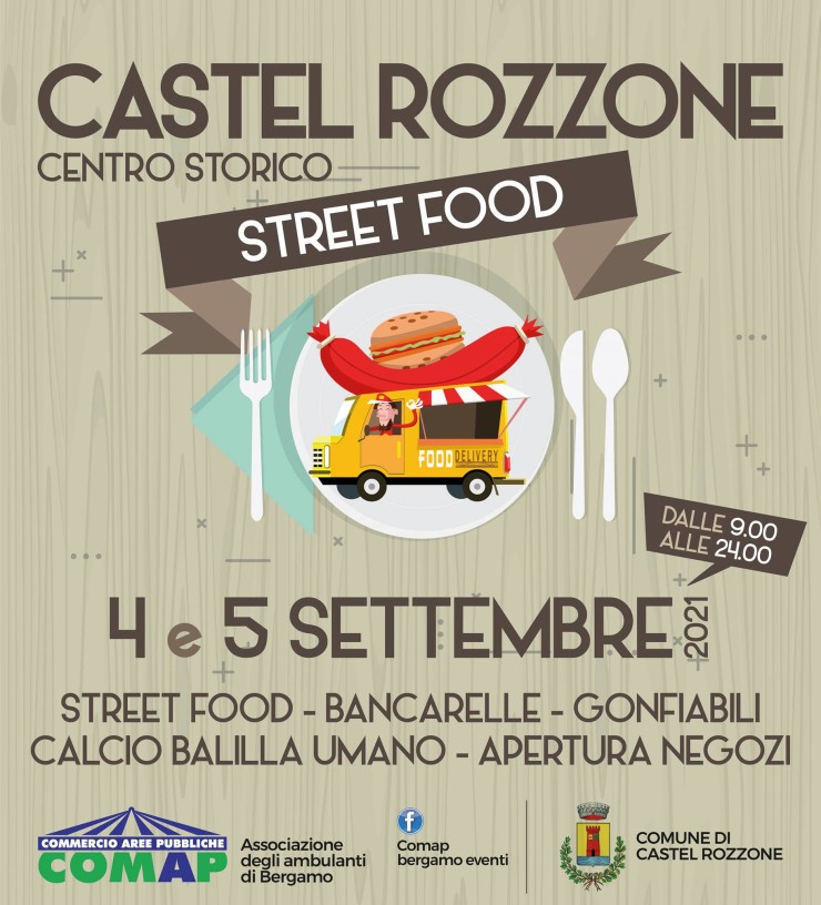 CASTEL ROZZONE (BG): Street Food