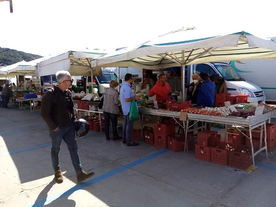 Il mercato settimanale di Gaeta [foto ANA-UGL]