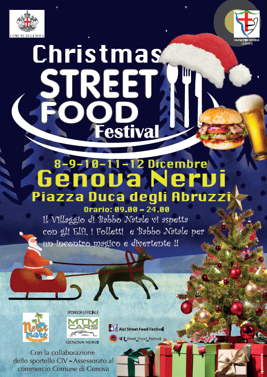 GENOVA (GE): Christmas Street Food 2021