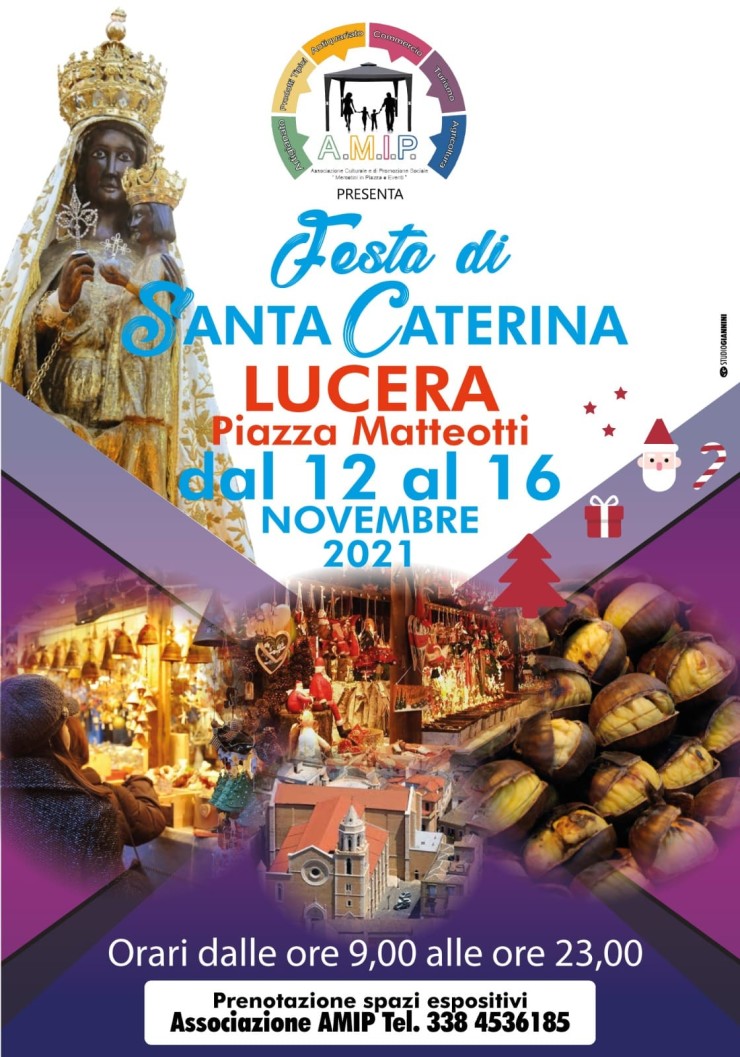 LUCERA (FG): Festa di Santa Caterina 2021