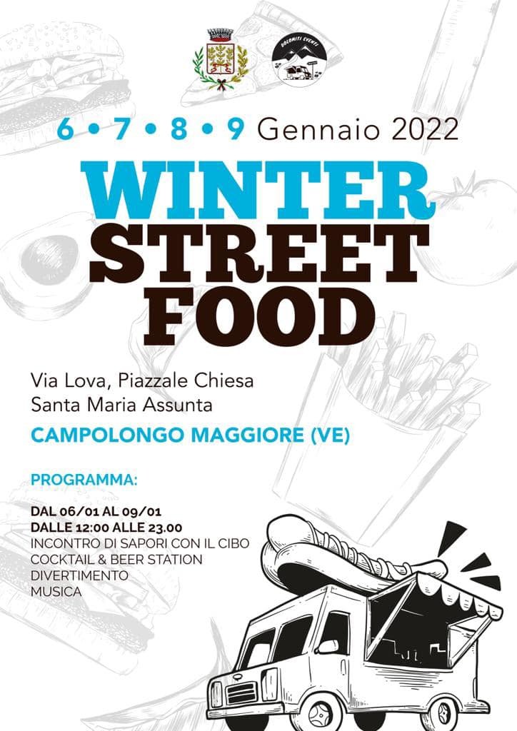 CAMPOLONGO MAGGIORE (VE): Winter Street Food 2022