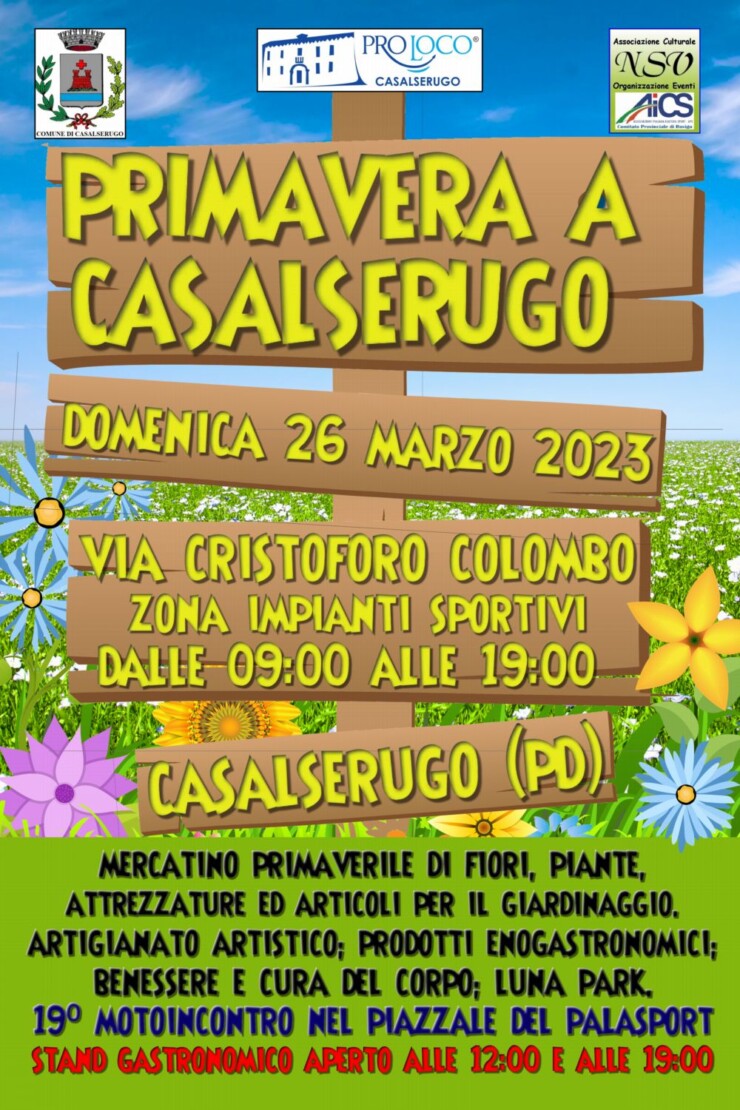 CASALSERUGO (PD): Primavera a Casalserugo 2023