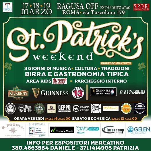 ROMA: St. Patrick's Weekend 2023