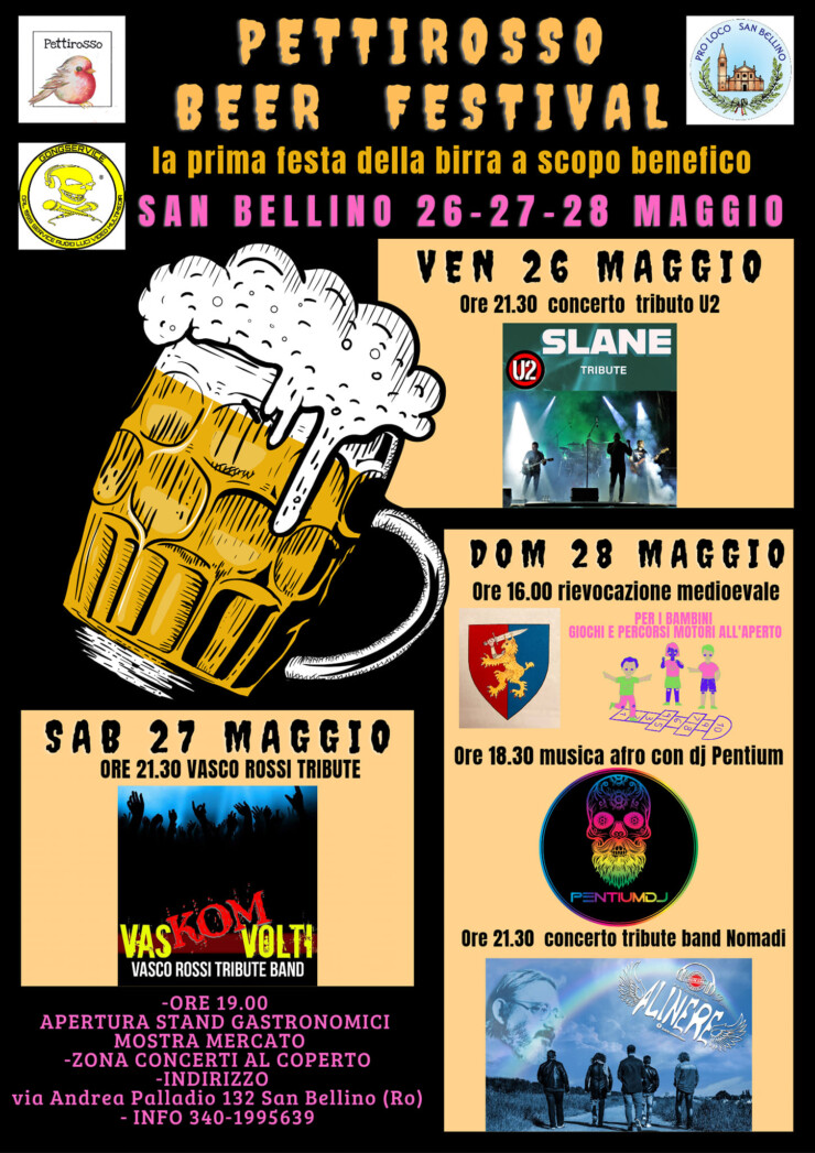 SAN BELLINO (RO): Pettirosso Beer Festival 2023
