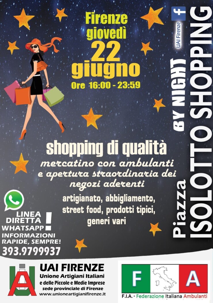 FIRENZE (FI): Isolotto Shopping by Night