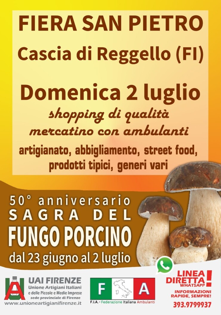 REGGELLO (FI): Sagra del Fungo Porcino 2023