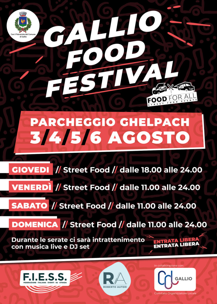 GALLIO (VI): Gallio Food Festival 2023
