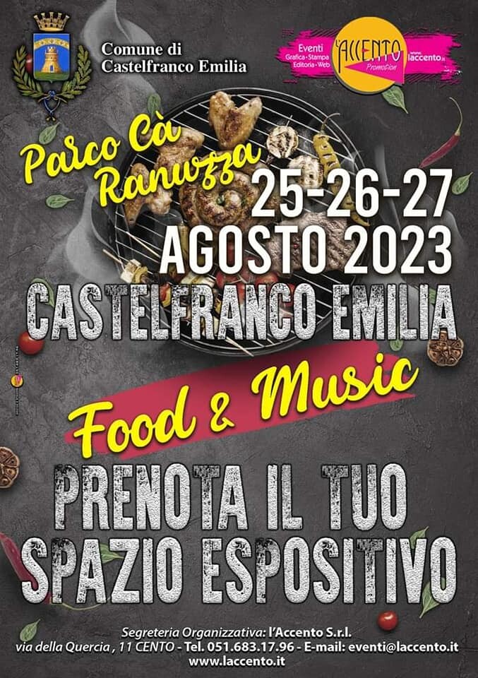 CASTELFRANCO EMILIA (MO): Food & Music 2023