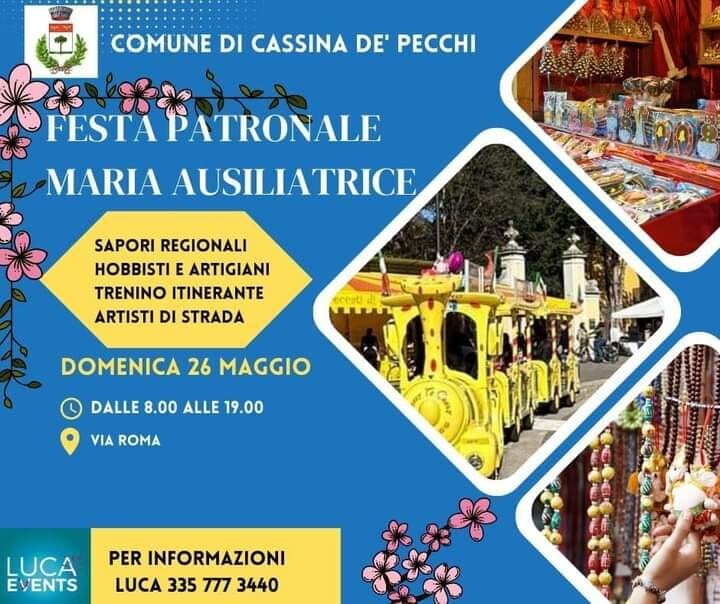 CASSINA DE' PECCHI (MI): Festa di Maria Ausiliatrice 2024