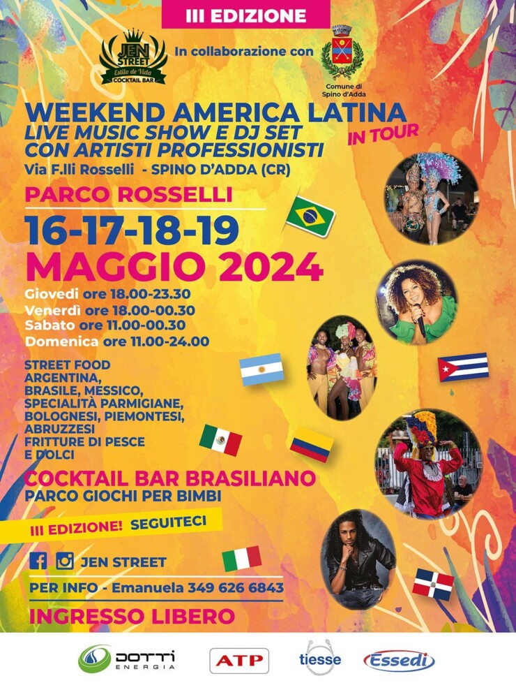 SPINO D'ADDA (CR): Weekend America Latina 2024